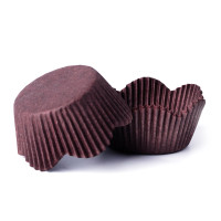 Papilotki do muffinek RM-7 (Ø50, h - 23/30 mm), brązowe, 200 szt.