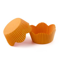 Papilotki do muffinek RM-7 (Ø50, h - 23/30 mm), pomarańczowe, 200 szt.