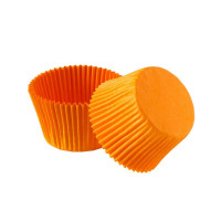 Papilotki do muffinek 140 (Ø55, h - 42,5 mm), pomarańczowe, 1000 szt.
