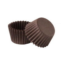 Papilotki cupcake 3b (Ø30, h - 24 mm), brązowe, 2000 szt.