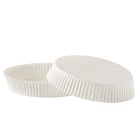 Papilotki cupcake 11 (Ø90, h - 20 mm), białe, 1500 szt.