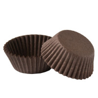 Papilotki cupcake 4b (Ø35, h - 11 mm), brązowe, 2000 szt.