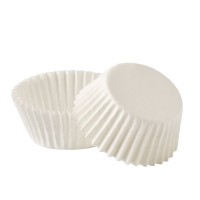 Papilotki cupcake 4 (Ø35, h - 20 mm), białe, 2000 szt.