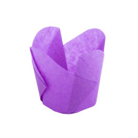 Papilotki cupcake «Fiołki» FL-150 (Ø50, 50/70 mm), fioletowe, 150 szt.