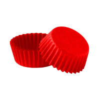 Papilotki cupcake 5 (Ø40, h - 21 mm), czerwone, 2000 szt.