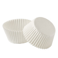 Papilotki cupcake 6b (Ø45, h - 30 mm), białe, 2000 szt.