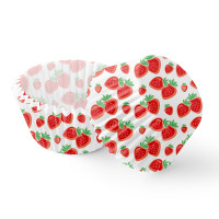 Papilotki cupcake «Truskawka» 7a (Ø50, h - 30 mm), 2000 szt.